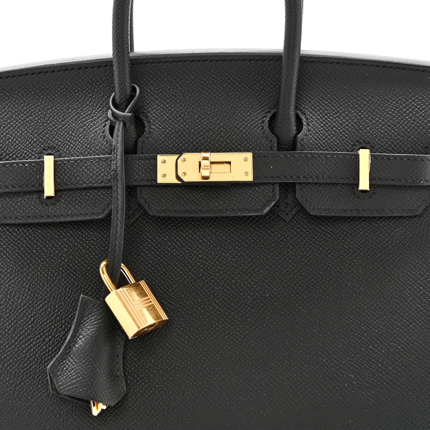 Epsom Birkin Sellier 25 Black