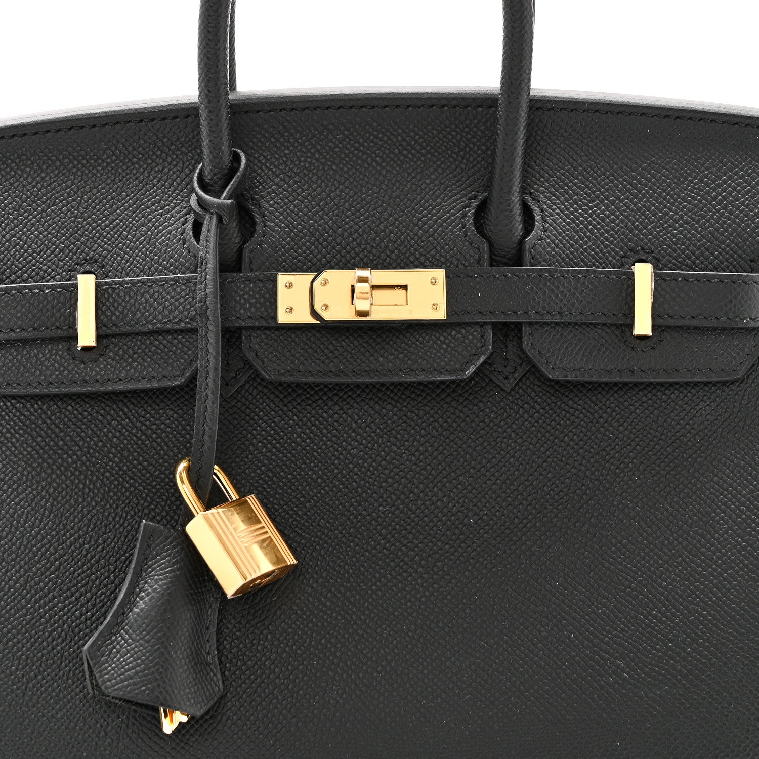 Hermes Epsom Birkin Sellier 25 Black 8 of 11