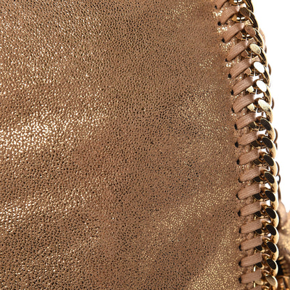 Stella McCartney Metallic Shaggy Deer Big Falabella Tote Gold 11 of 13