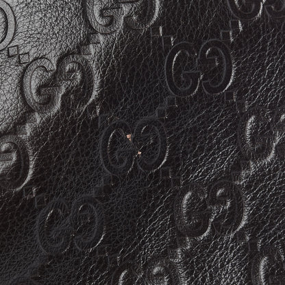 Gucci Guccissima Medium Carry On Duffle Dark Brown 9 of 15
