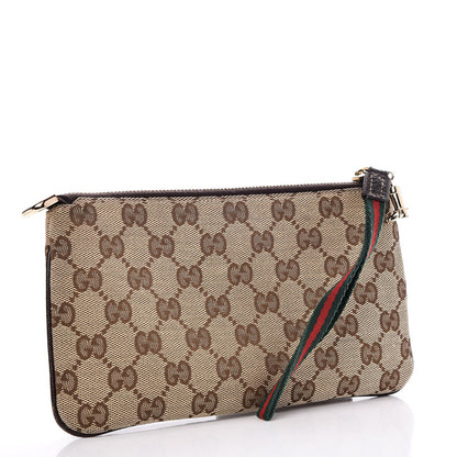 Gucci Monogram Jolicoeur Pochette Brown 3 of 8