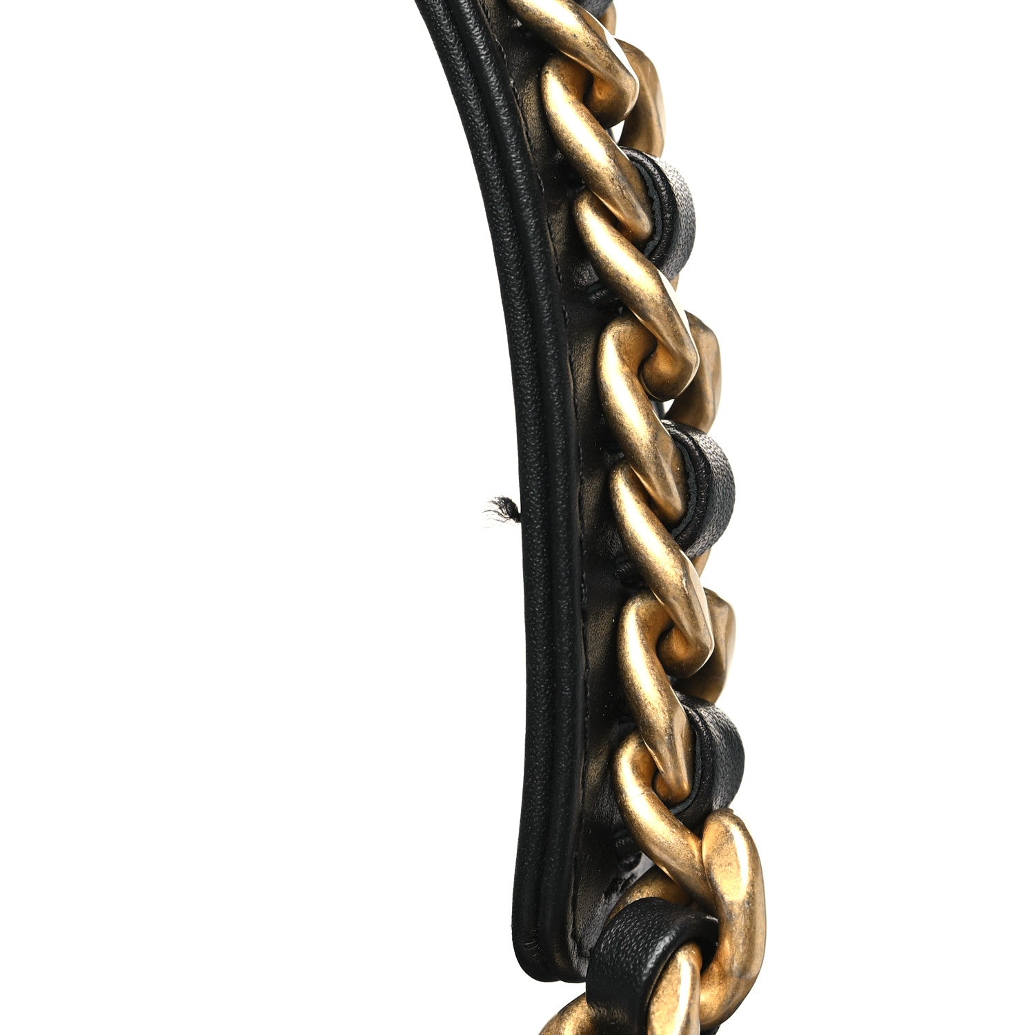 Chanel Washed Denim Quilted Large Chanel 25 Handbag Black 12 of 12