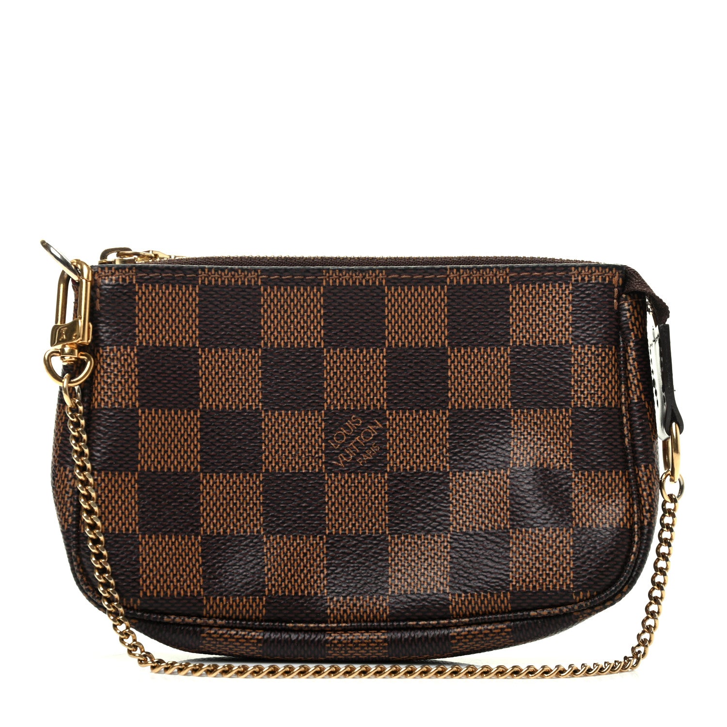 Louis Vuitton Damier Ebene Mini Pochette Accessories 1 of 8