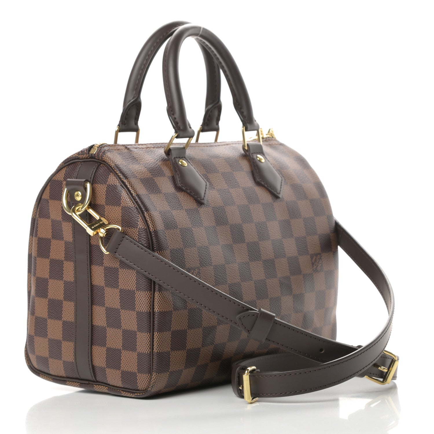 Louis Vuitton Damier Ebene Speedy Bandouliere 25 3 of 15