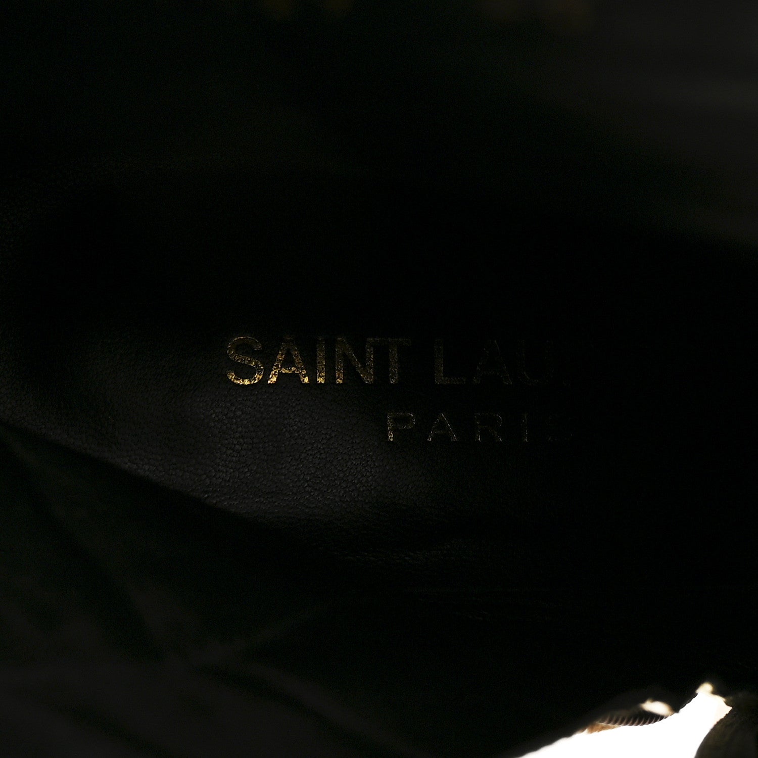 Saint Laurent Metallic Crinkled Polyurethane Calfskin Kiki Pointed Toe Ankle Boots 38 Gold 8 of 9