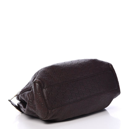 Gucci Guccissima Medium Sukey Tote Chocolate 3 of 12