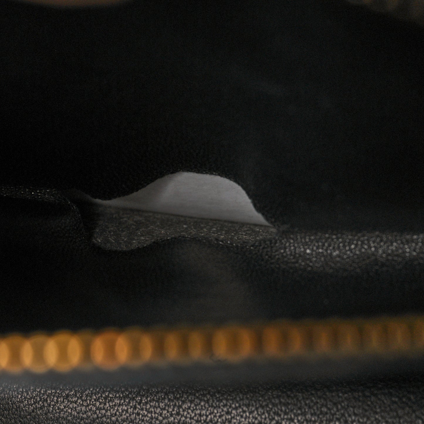 Grained Calfskin Small Tara Clutch Black