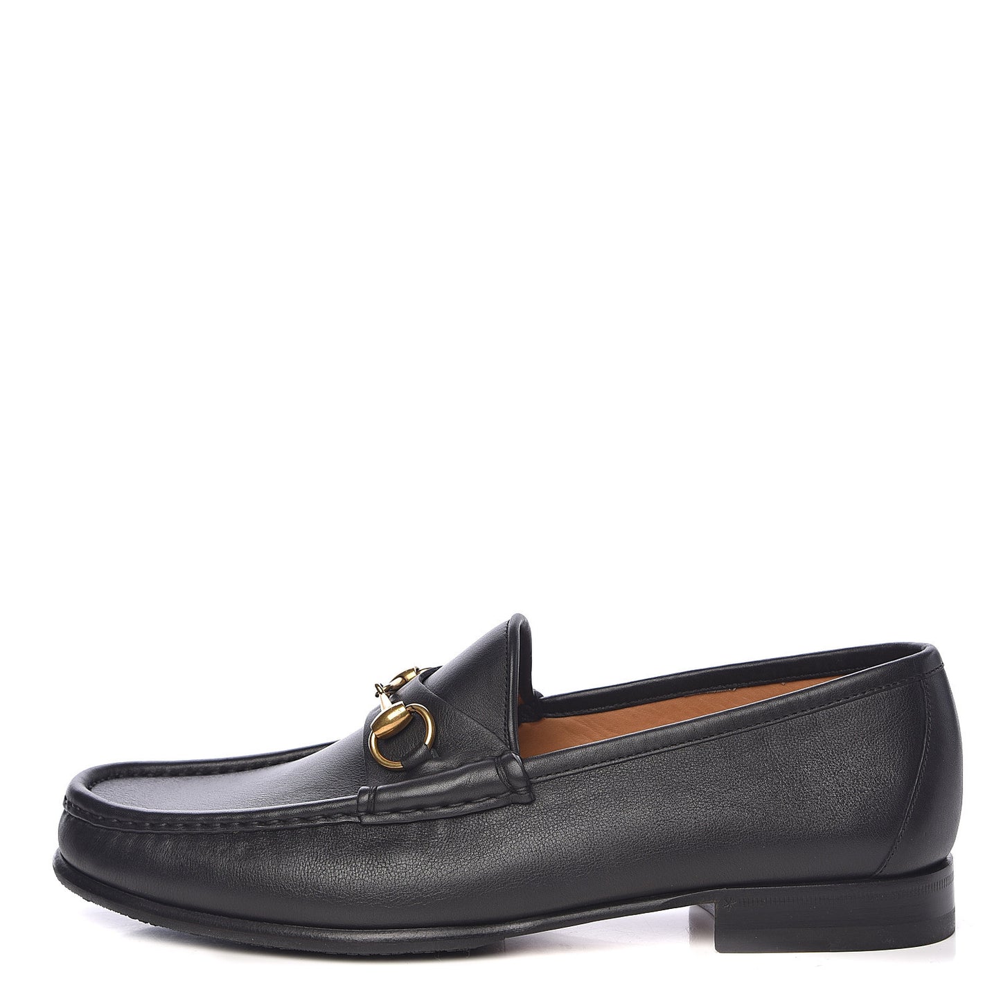 Calfskin Miro Soft Mens Horsebit Loafers 8.5 Black