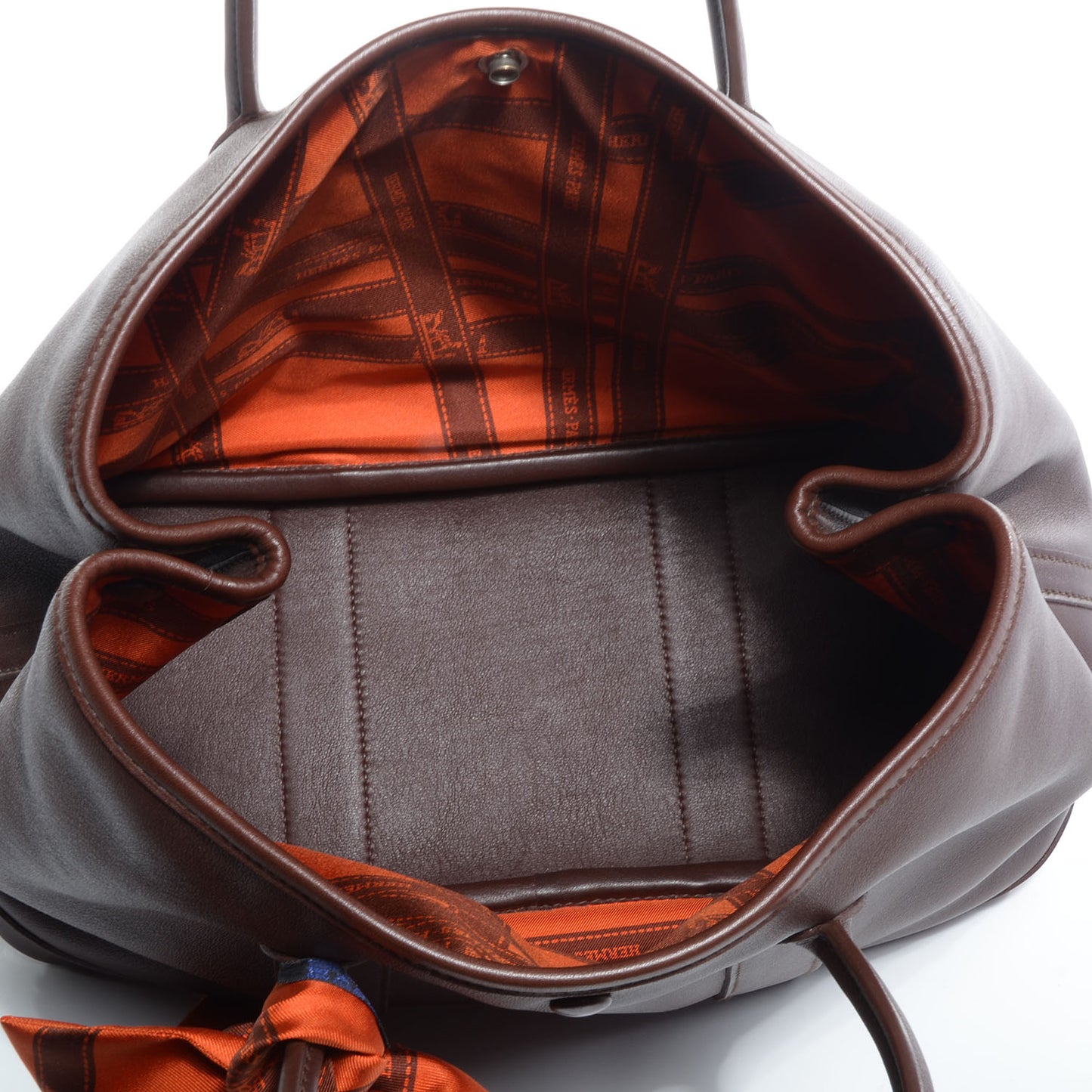Swift Leather Bolduc Twilly Garden Party TPM Tote Chocolate