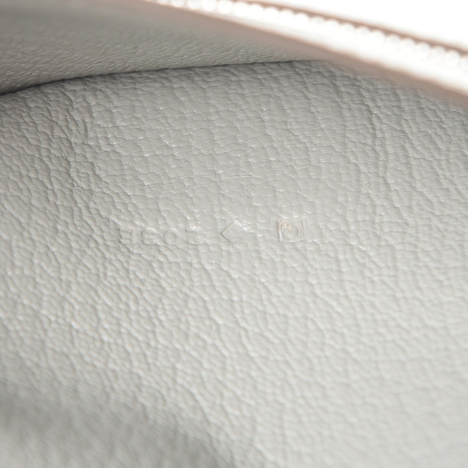 Hermes Chevre Mysore Bearn Gusset Wallet Gris Perle 7 of 9