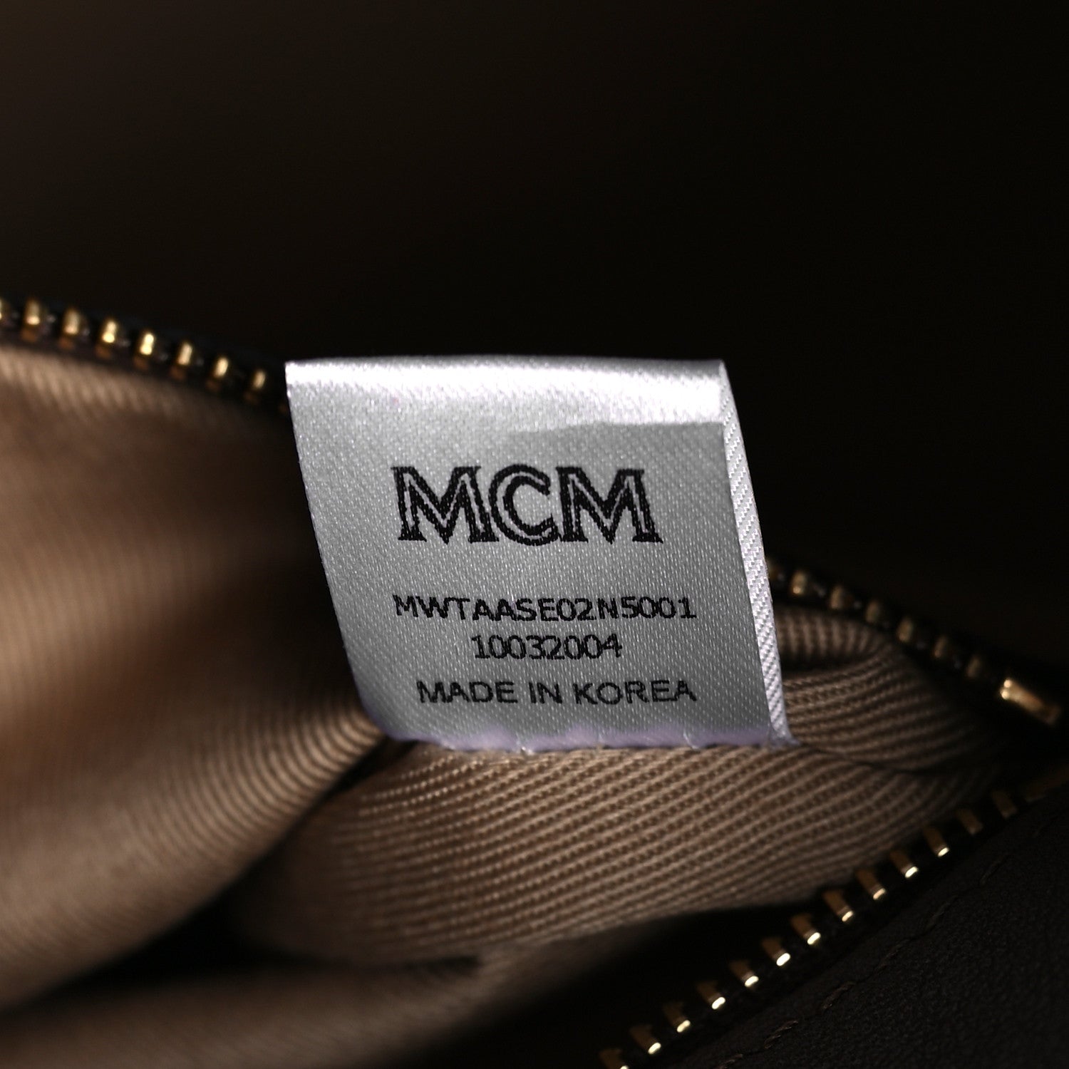 MCM Calfskin Ottomar Monogram Medium Essential Tote Chestnut 7 of 12