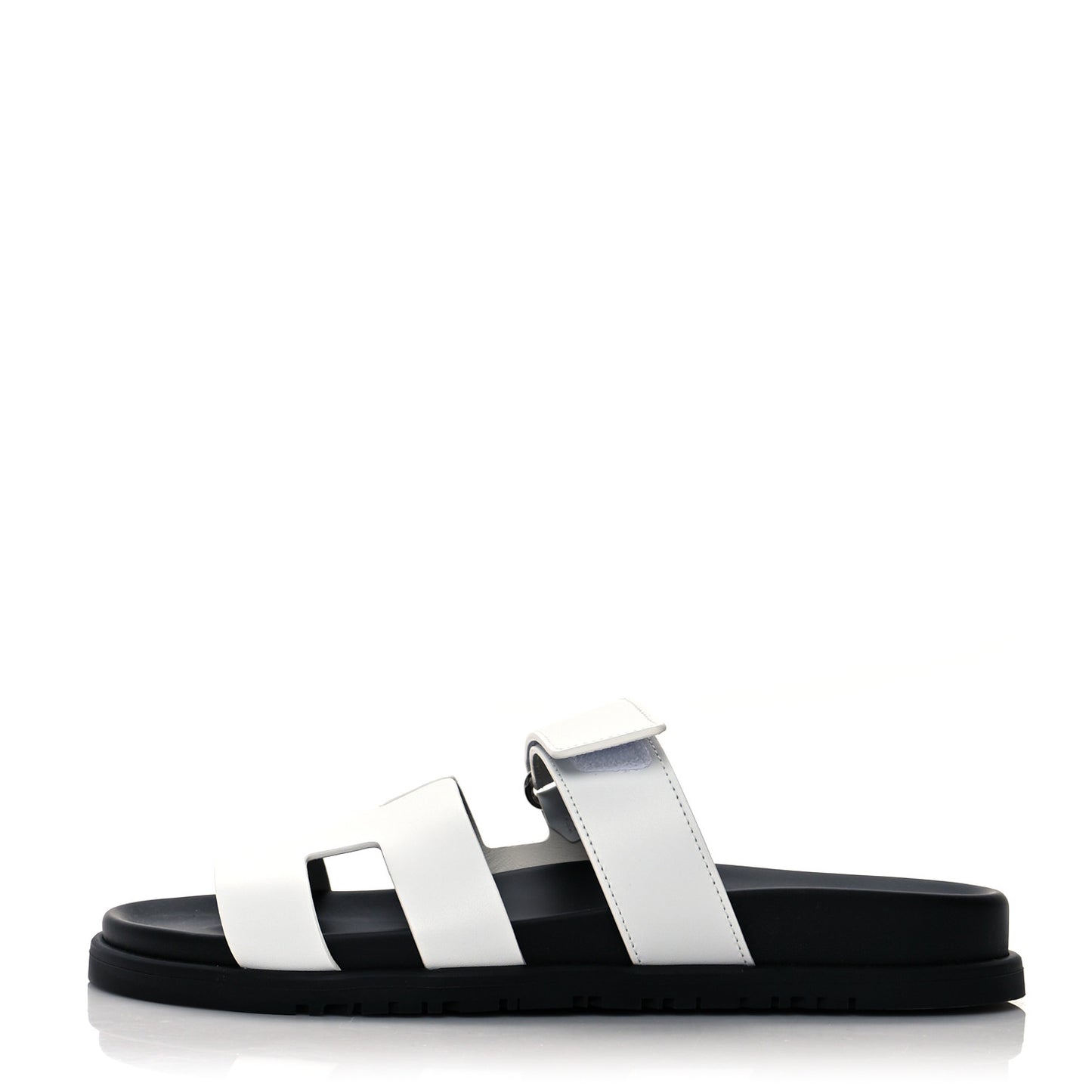 Calfskin Womens Chypre Sandals 38.5 White