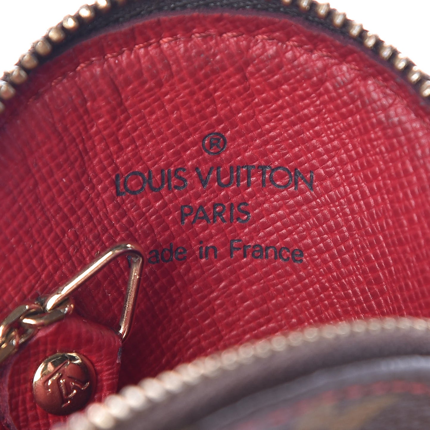 Monogram Cerises Round Coin Purse