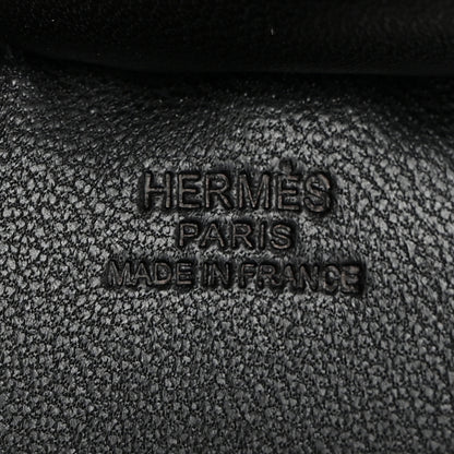 Hermes Milo Lambskin Grigri Rodeo Horse Bag Charm GM So Black 3 of 4