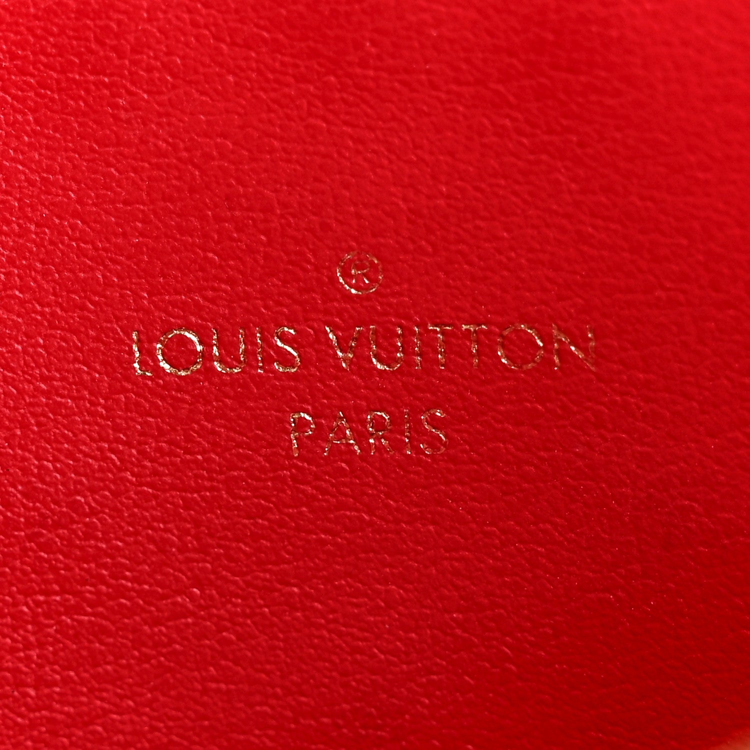 Louis Vuitton Empreinte Felicie Chain Wallet Zippered Insert Cherry 6 of 7