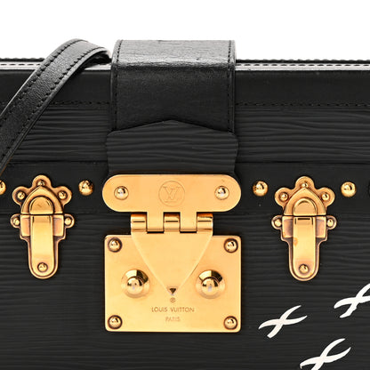 Louis Vuitton Epi Petite Malle Black 7 of 9