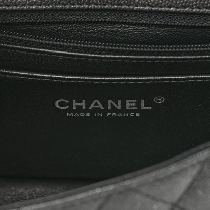 Chanel Iridescent Caviar Quilted Mini Rectangular Flap Black 5 of 10