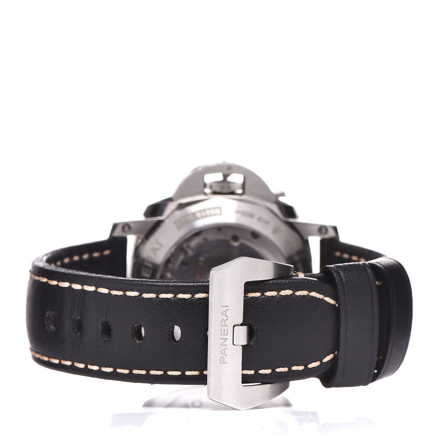 Panerai Stainless Steel Calfskin 44mm Luminor Marina 1950 Automatic Watch Black PAM00359 4 of 12
