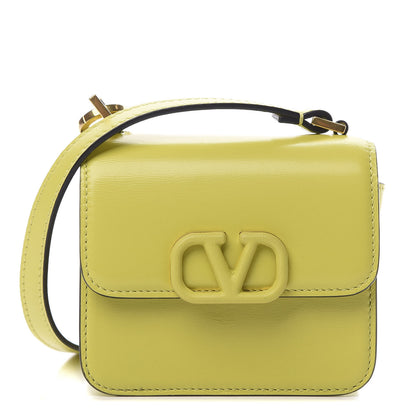 Valentino Garavani Smooth Calfskin Micro VSling Shoulder Bag Cedar 1 of 10