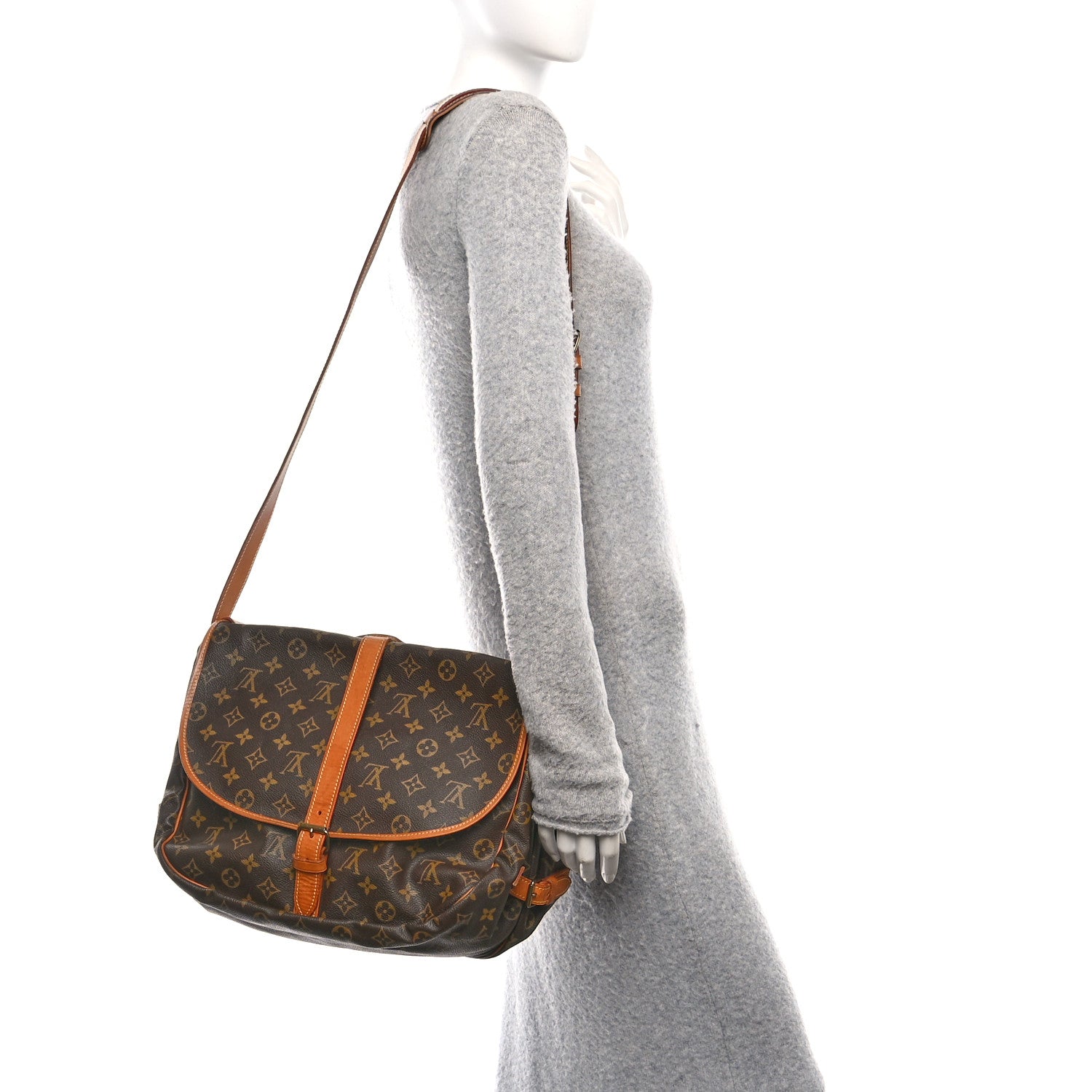 Louis Vuitton Monogram Saumur 35 2 of 12