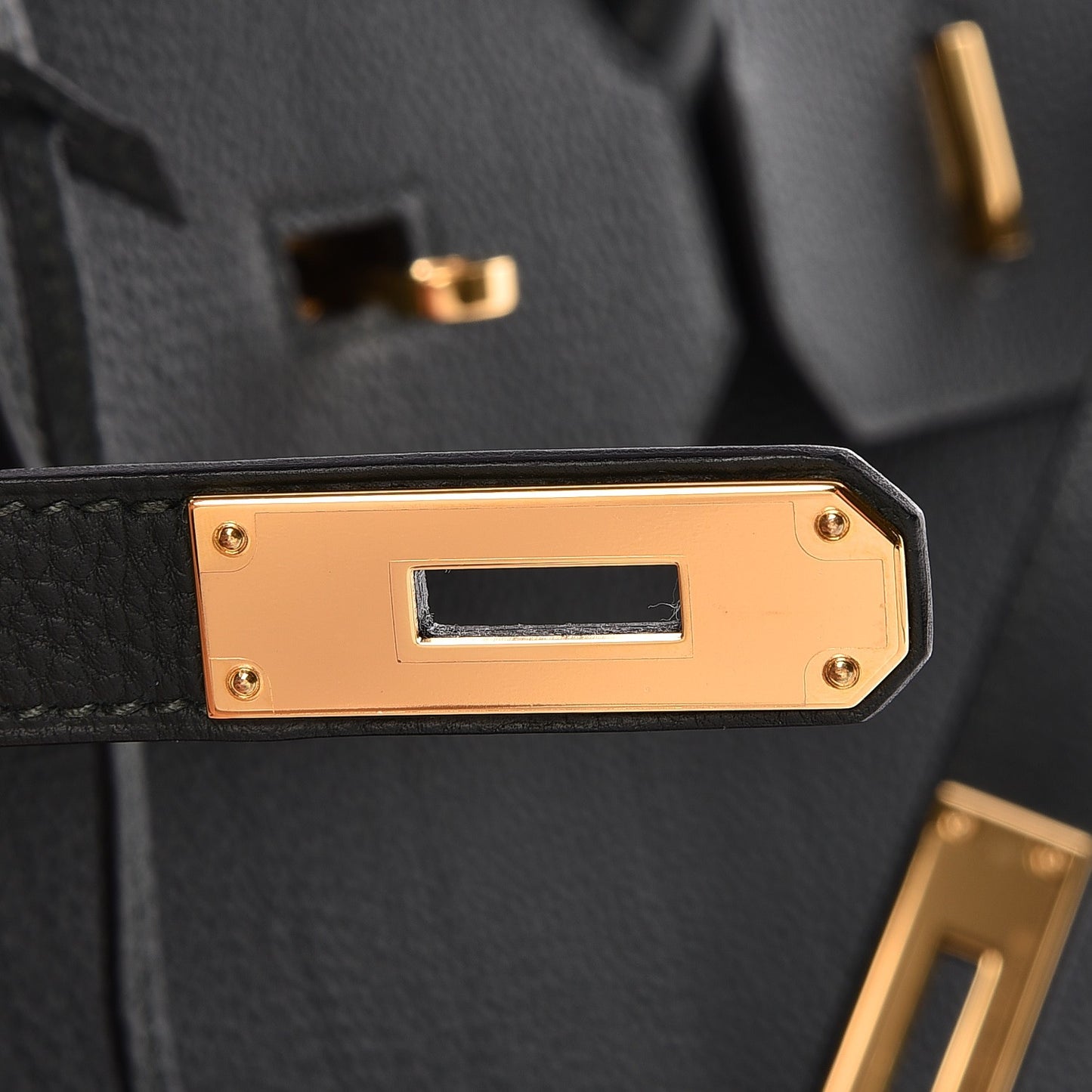 Togo Birkin 35 Vert Fonce