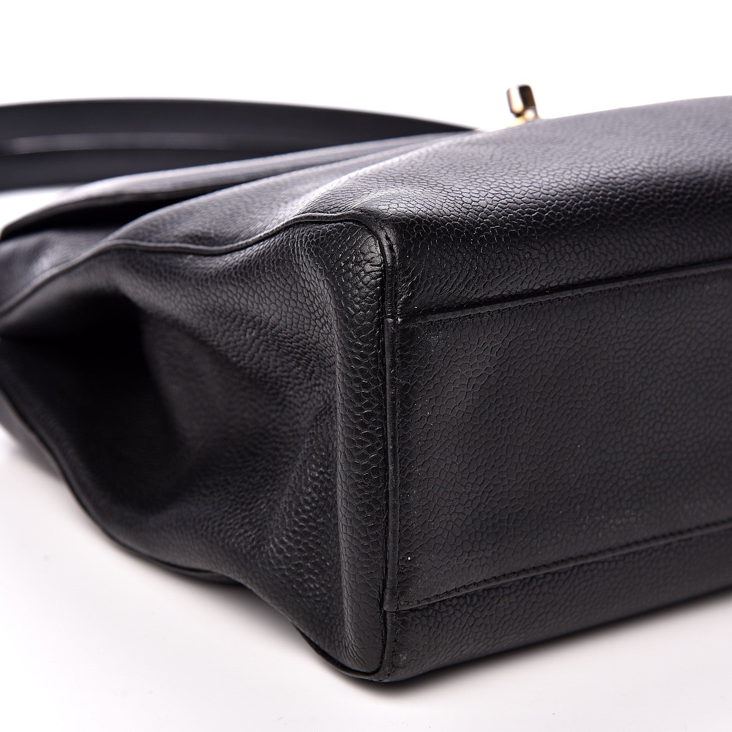 Chanel Caviar Flap Shoulder Bag Black 7 of 15