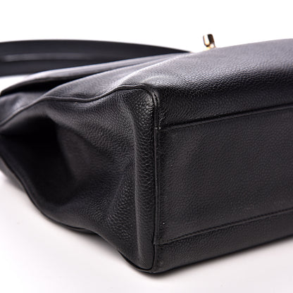 Chanel Caviar Flap Shoulder Bag Black 7 of 15