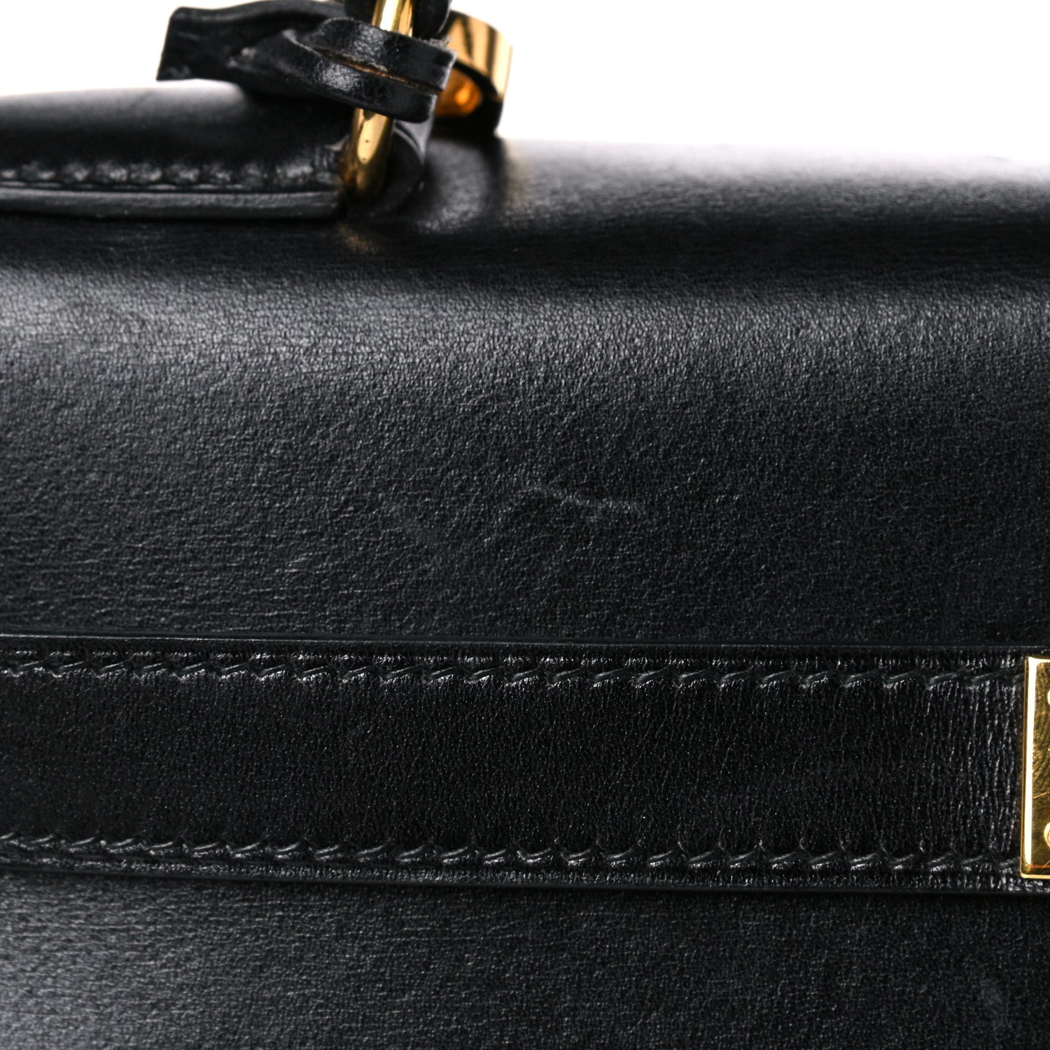 Hermes Box Kelly Retourne 32 Black 18 of 21