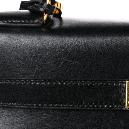 Hermes Box Kelly Retourne 32 Black 18 of 21