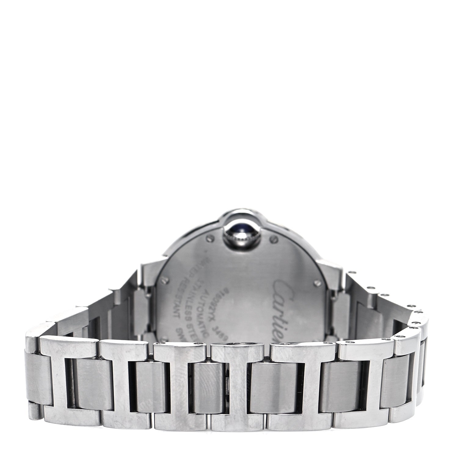 Cartier Stainless Steel 33mm Ballon Bleu De Cartier Automatic Watch 3 of 5