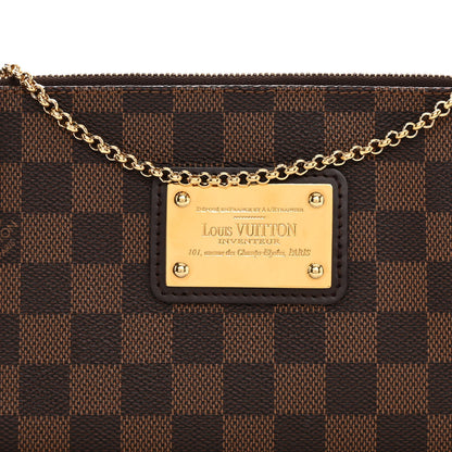 Louis Vuitton LOUIS VUITTON Damier Ebene Eva Clutch 6 of 8