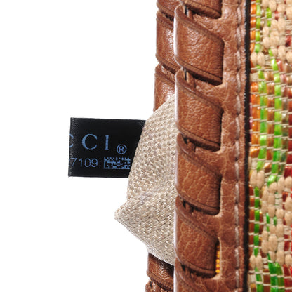Gucci Straw Libeccio Monogram Medium Sunset Tote Multicolor 8 of 9