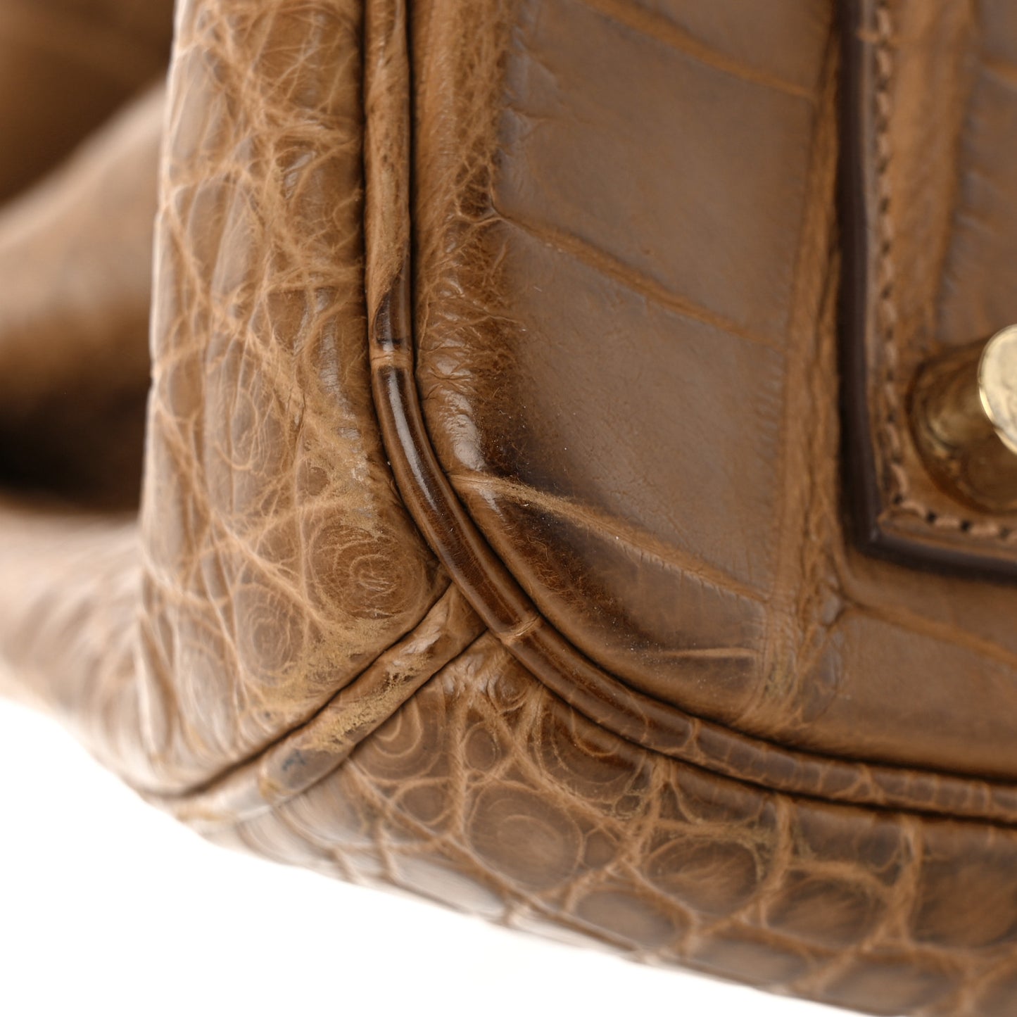 Matte Alligator Birkin 35 Alezan