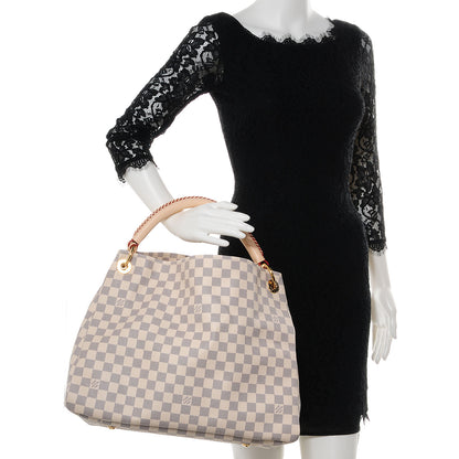 Louis Vuitton Damier Azur Artsy MM 2 of 7