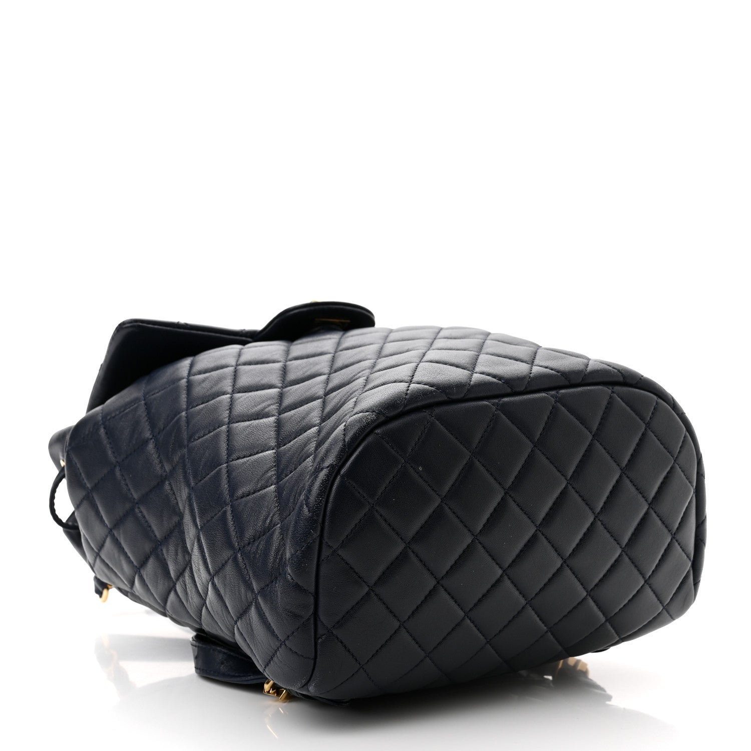 Chanel Lambskin Quilted Small Urban Spirit Backpack Navy 4 of 10