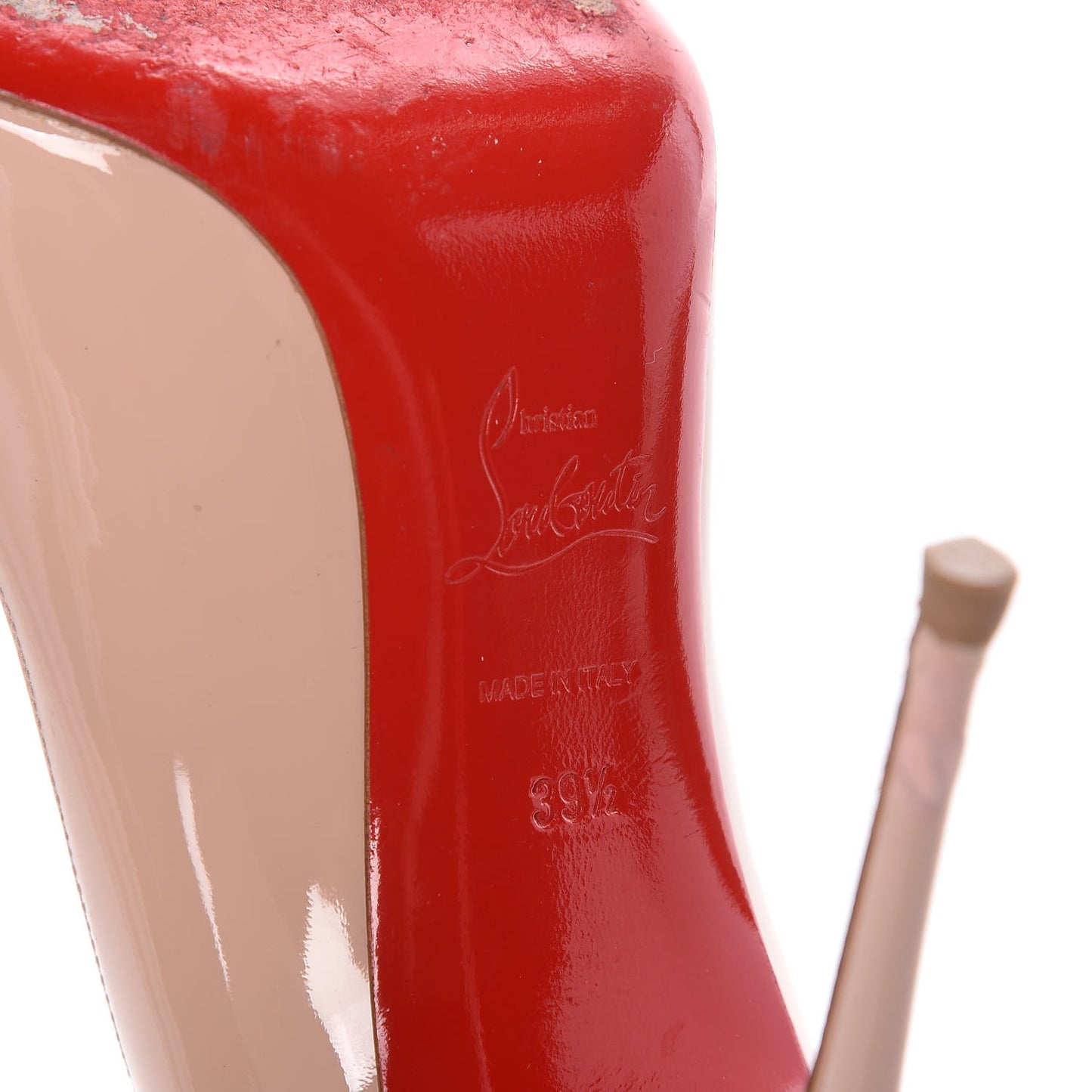 Patent Pigalle Follies 120 Pumps 39.5 Poudre