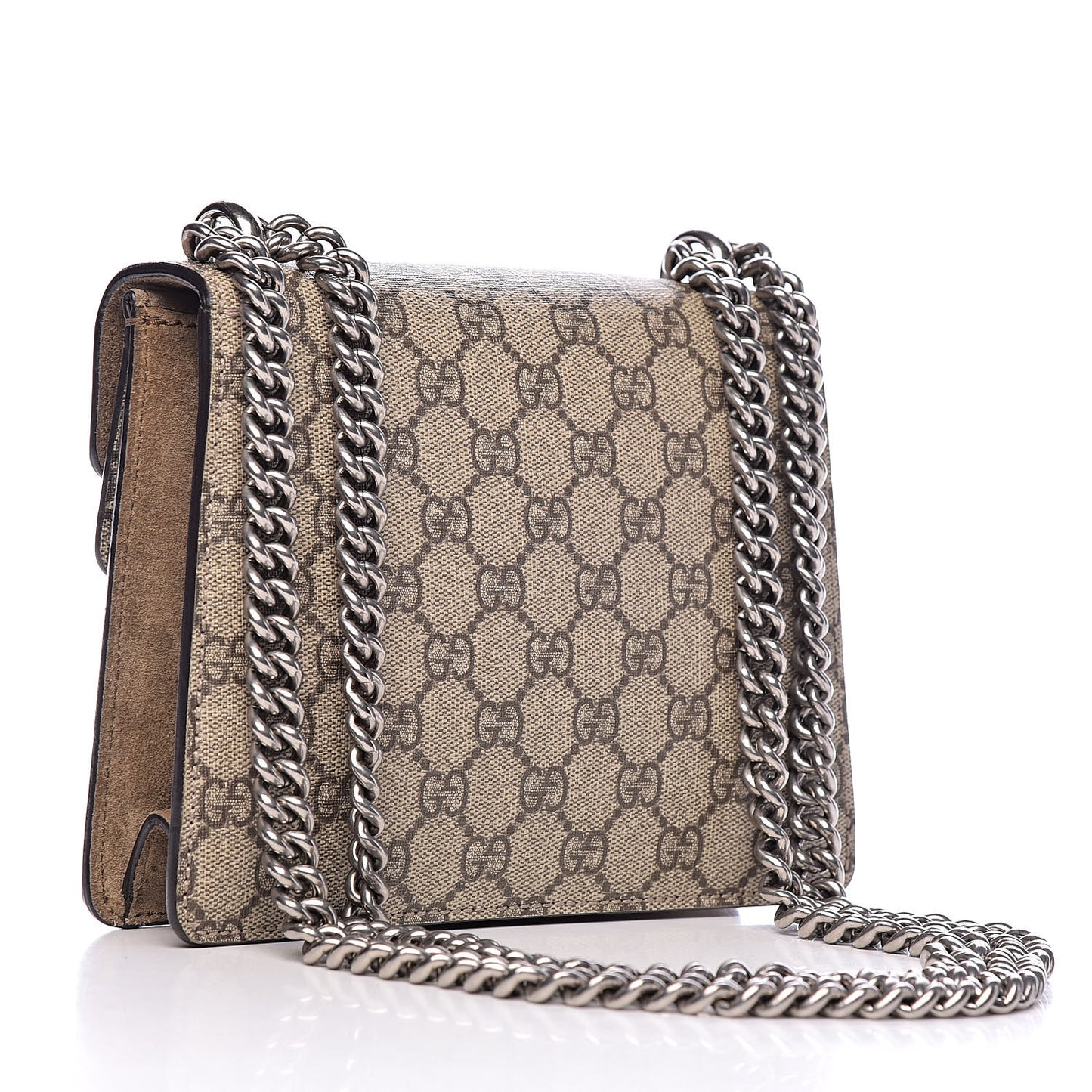 GG Supreme Monogram Mini Dionysus Shoulder Bag Taupe