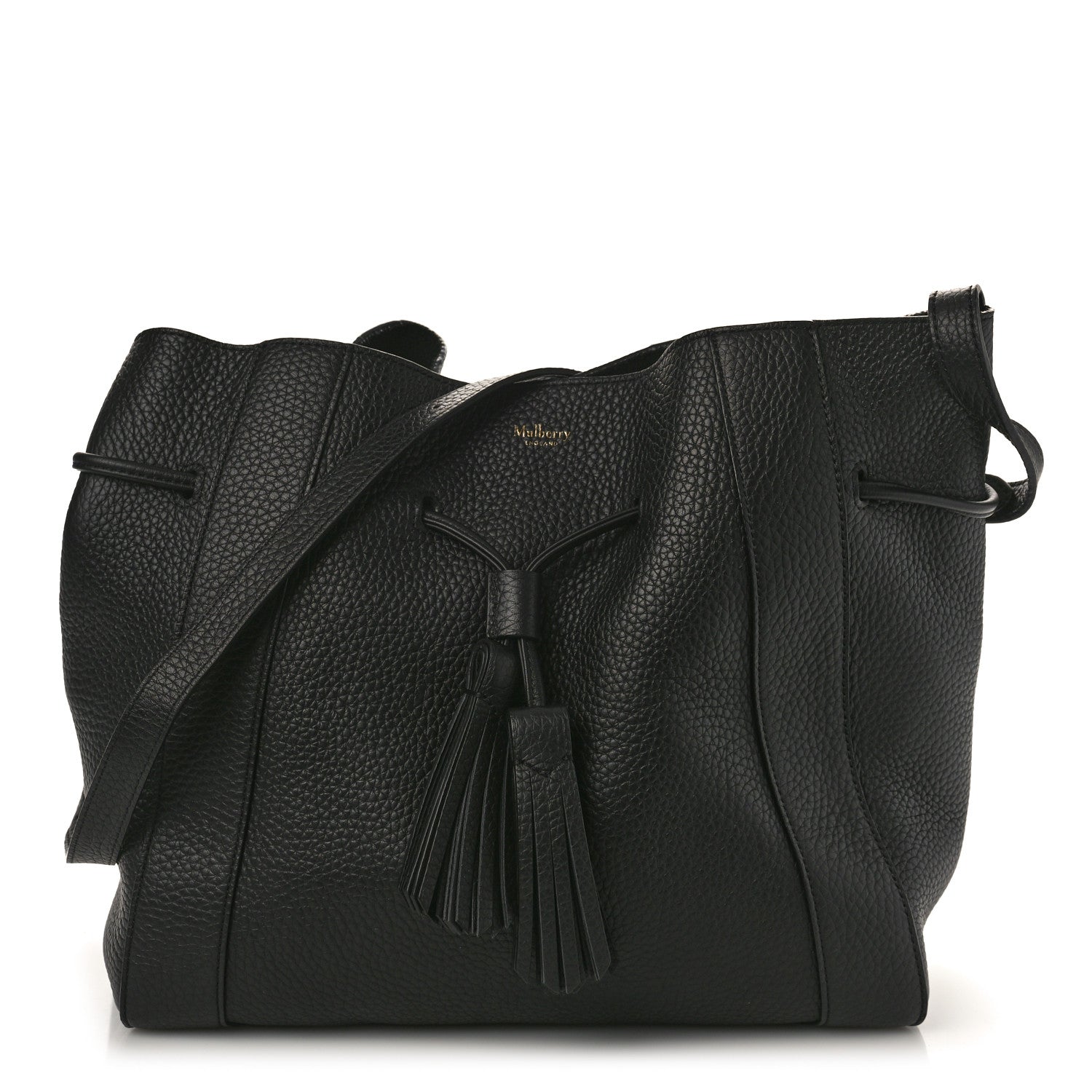 Mulberry Heavy Grain Calfskin Small Millie Tote Black 1 of 8