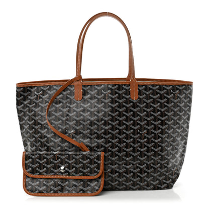 Goyard Goyardine Saint Louis PM Black Gold 1 of 12