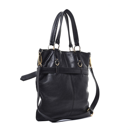 Burberry Grainy Calfskin Tote Black 3 of 8