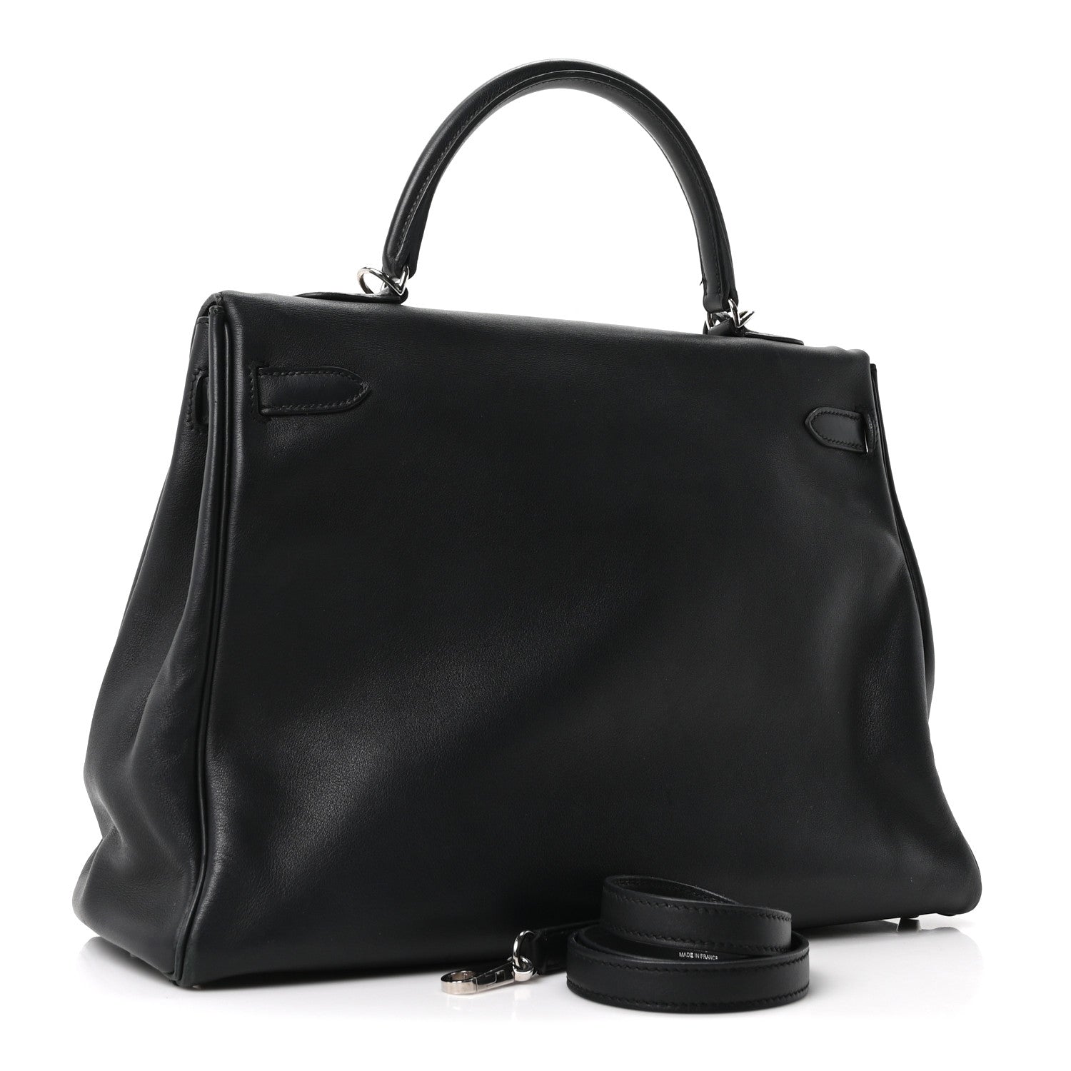 Hermes Swift Kelly Retourne 35 Black 3 of 10