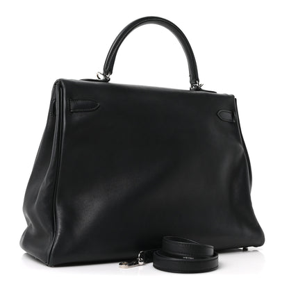 Hermes Swift Kelly Retourne 35 Black 3 of 10