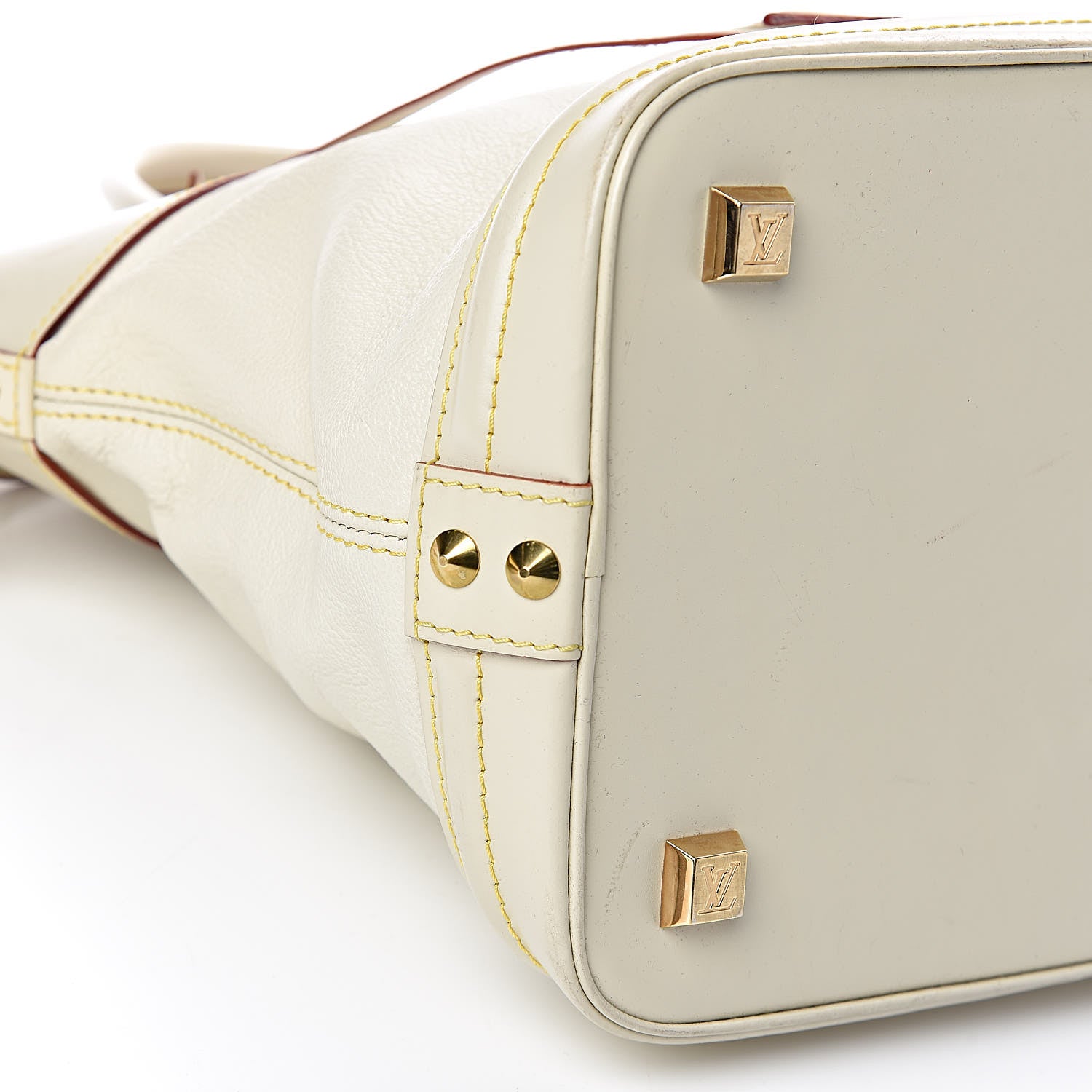 Louis Vuitton Suhali Lockit MM White 21 of 23