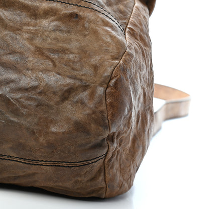 Givenchy Tumbled Sheepskin Large Pandora Brown 8 of 13