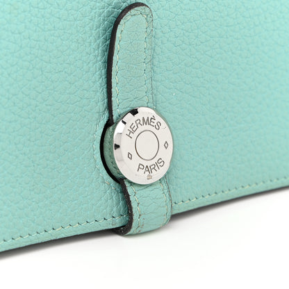 Hermes Togo Dogon Duo Wallet Bleu Atoll 11 of 14