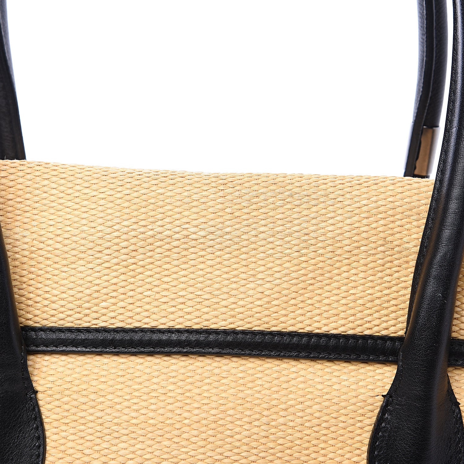 Proenza Schouler Calfskin Straw PS1 Keep All Black 13 of 15