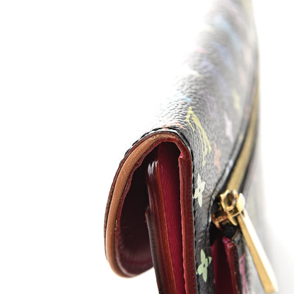 Louis Vuitton Monogram Multicolor Eugenie Wallet Black Grenade 11 of 13