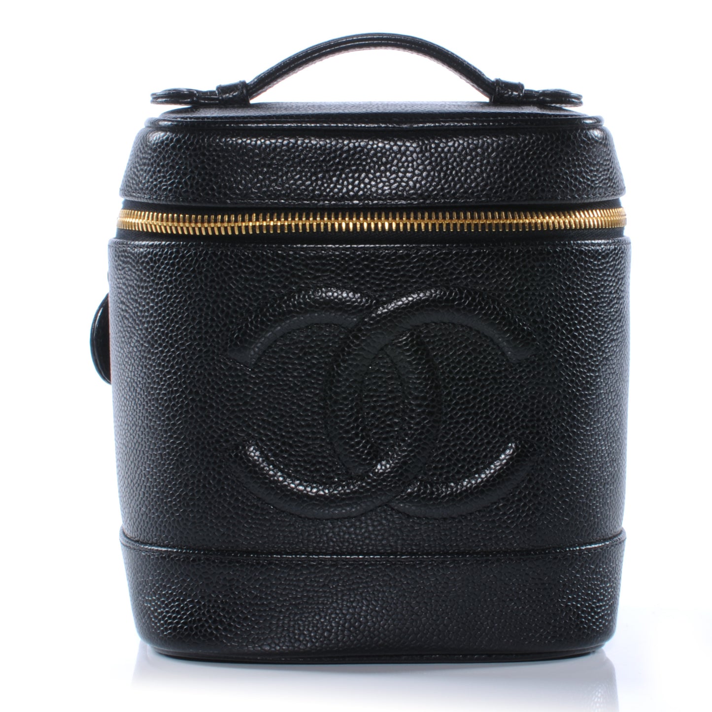 Caviar Cosmetic Vanity Bag Black