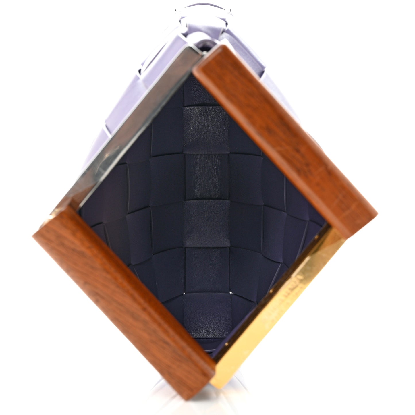 Nappa Intrecciato The Snap Clutch Lavender