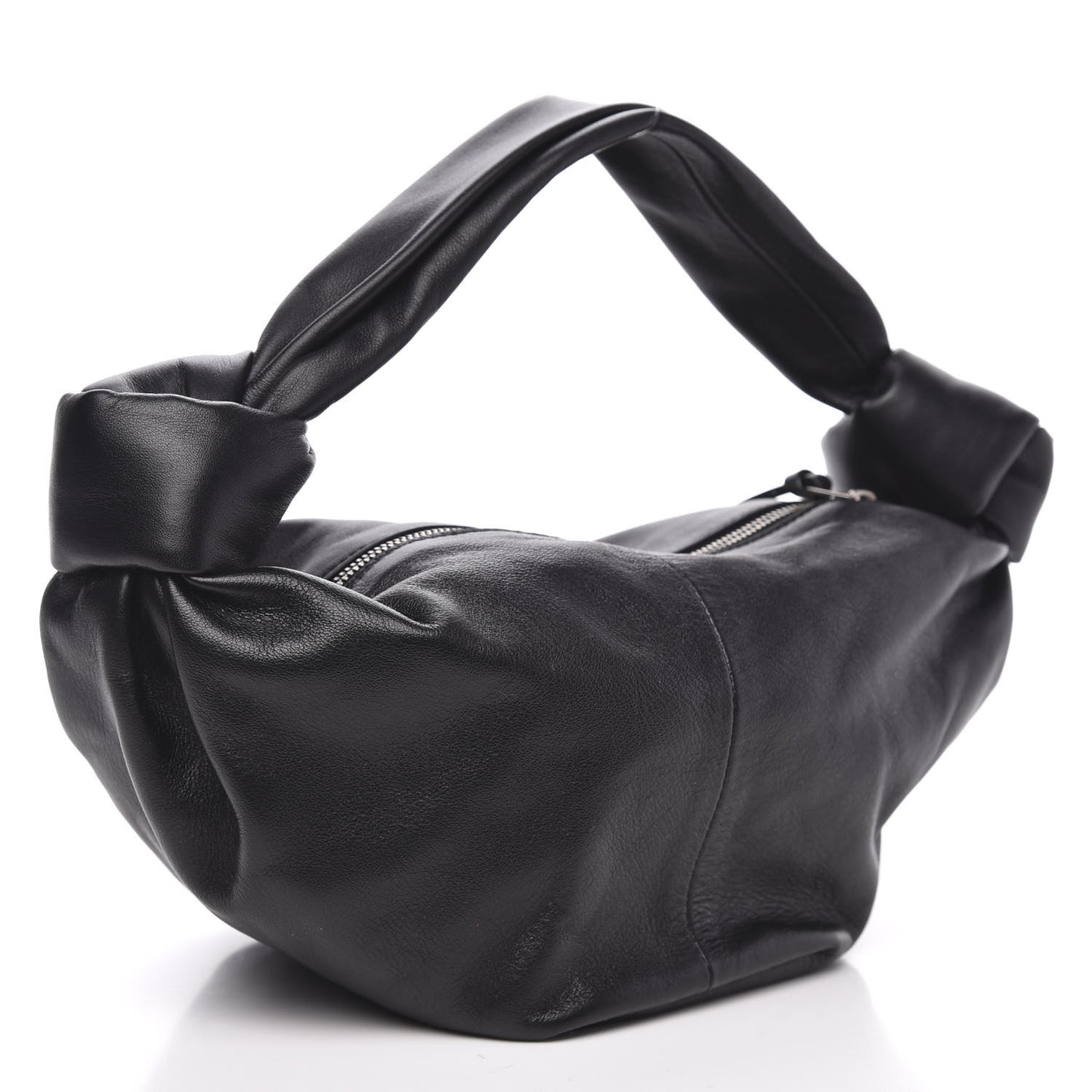 Nappa Mini Double Knot Bag Black